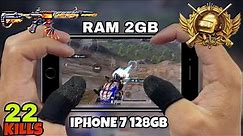iPhone 7 128GB Test Pubg Mobile Full Gameplay 2023 | Solo vs Squad 22 Kills