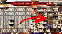 How to UNLOCK ALL CHARACTERS in hajime no ippo psp (save state)