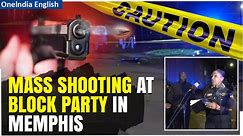 Memphis Mass Shooting: Multiple casualties as gunfire erupts during party in Orange Mound| Oneindia - video Dailymotion
