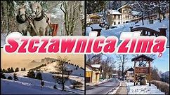 SZCZAWNICA Zimą - Szczawnica Winter Walk - Poland (4K)