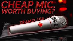 Cheap $10 Microphone Review / Test (Zramo 104 Handheld Condenser Mic)