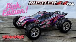 Traxxas Rustler 4x4 VXL (Pink Edition)