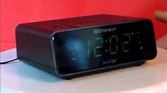 Emerson KS1800 SmartSet Radio Alarm Clock with LED Digital Display Tuning