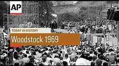 Woodstock - 1969 | Today in History | 15 Aug 16