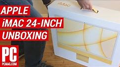 Unboxing the 2021 Apple iMac 24-Inch