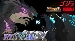 [DC2] King Titan (Ark) vs Godzilla Final Wars x Titanus Godzilla x Godzilla Heisei | ANIMATION