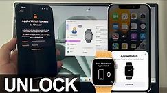Unlock Apple Watch Locked To Owner with any Watch OS | Unlock iPad Locked To Owner by IFAST22