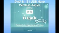 How to install D-Link DWA 131 Wireless N Nano USB Adapter Download for windows 10/8/7 #DLink #DWA131