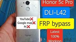 Honor 5c Pro DLI-L42 FRP bypass the easiest way 2023