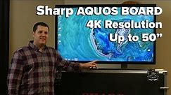 Sharp AQUOS BOARD Interactive Displays | PNL501C / PNL401C
