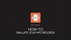 NFC Tools : How to emulate your NFC tags