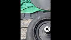 Tubeless wheelbarrow tire repair