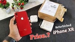 iPhone XR Unboxing | Refurbished iPhone | iOS 17 apple 10r | Lena Sahi Hain?