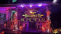 Halloween Home Tour! Fall & Halloween Decorating Ideas - Historic House Tour - Halloween Lights