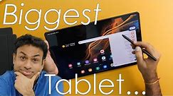 Samsung Massive Tab S8 Ultra Hands On Overview