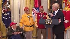 Trump Holds Event to Honor Navajo Veterans