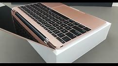 Apple MacBook Rose Gold 12-inch 2016 Unboxing & Firstlook