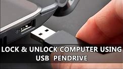 How To Lock/Unlock Your PC Using USB Flash Drive | The HowTo Master