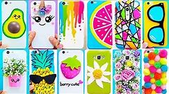 25 DIY PHONE CASES ANYONE CAN MAKE | Easy & Cute Phone Projects & iPhone Hacks