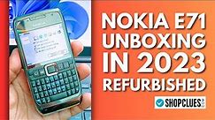 Unboxing the Legendary Nokia E71 in 2023 from Shopclues | Nokia Vintage Phone | Symbian Phone E71