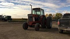 walk around & drive of the international harvester 1586