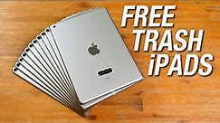11 FREE iPads Thrown Out By A School!