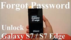 FORGOT PASSWORD - How to Hard Reset Samsung Galaxy S7, S7 Edge or ANY Samsung Smartphone