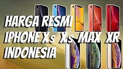 Inilah Harga Resmi iPhone XR da iPhone Xs di Indonesia