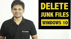 Remove Junk Files to Cleanup Your Windows 10 Computer