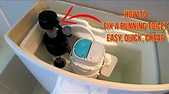 How to Fix a Toilet That Keeps Running GUARANTEED | Cheap and Easy DIY Repair