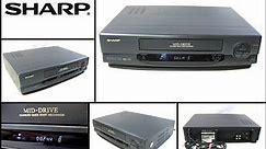 Sharp VC-A36 DPSS VHS VCR Video Cassette Recorder Player