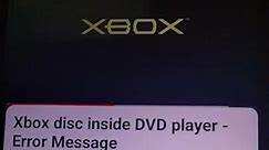 Xbox dvd startup