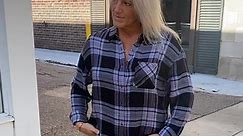 Flannel shirts & denim jeans comfortable enough to wear all day! #premiumdenim #flagandanthemflannel #fallweather #downtownshopping #shopsmallkalamazoo | Lana's Boutique
