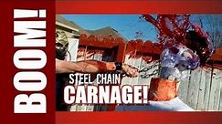 Steel Chain Carnage! Zombie Go Boom!