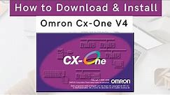How to Download and Install Omron CX-One V4 Software Suite | Omron |