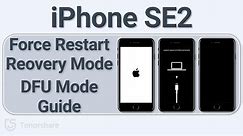 iPhone SE 2 (2020): How to Force Restart, Recovery Mode, DFU Mode