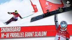 Snowboard - Men's & Women's Parallel Giant Slalom Finals | Full Replay | #Beijing2022