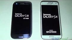 Samsung Galaxy S5 Vs Samsung Galaxy S3 Restart Time