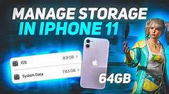 iPhone 11 Storage Almost Full? Here's What to Do | iPhone 11 Storage problem While Recording Bgmi