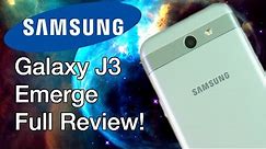 Galaxy J3 Emerge Full Review! (60FPS)