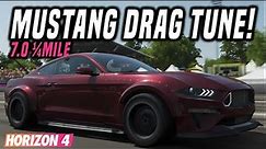 FH4 | 1900HP Ford Mustang RTR S5 Drag Tune | 7.040 Second 1/4Mile!