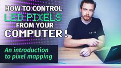 How to control LED pixels from your computer!