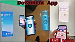 How to Mobile FlashLight Video Projector Android App Download 🪄♦Video Projector Tutorial 2022