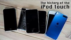 The history of the iPod touch