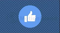 Like Button Thumbs Up Animation Facebook