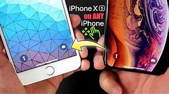 Get iPhone X Gestures on ANY iPhone iOS 12 (JB TWEAK)