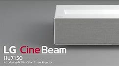 LG CineBeam : Introducing 4K Ultra Short Throw Projector | LG