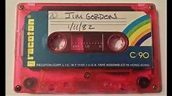 Jim Gordon - Full Interview - Tape A Side B