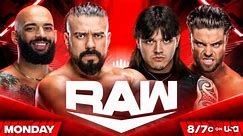 WWE RAW PREVIEW (4/22): Announced matches, location, ticket sales, how to watch