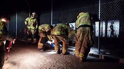 Emergency crews attend battery fire in Rockhampton
